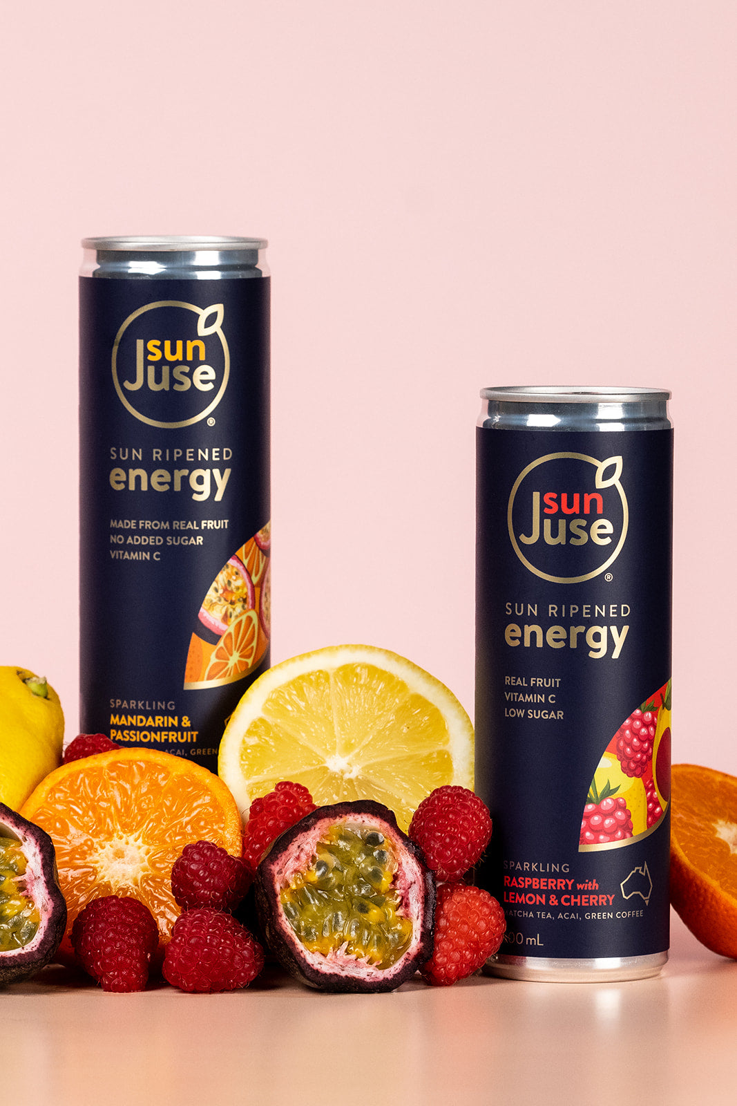 SunJuse clean energy drink fruit