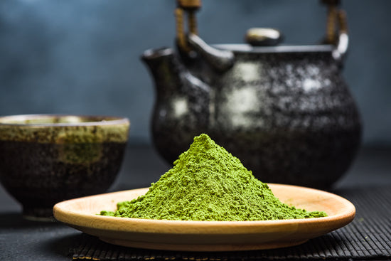 organic matcha tea powder EGCG catechins